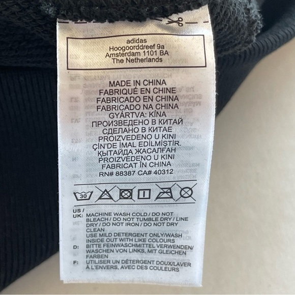 Adidas Men's Black and Grey Hoodie Pharrell Williams Human Race Size Small - Picture 8 of 9